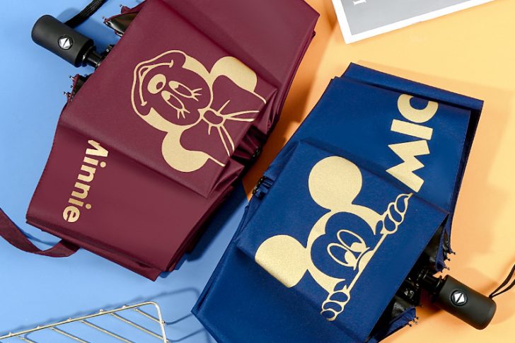 Automatic Three-Fold Cute Animation Cartoon Umbrella (6)