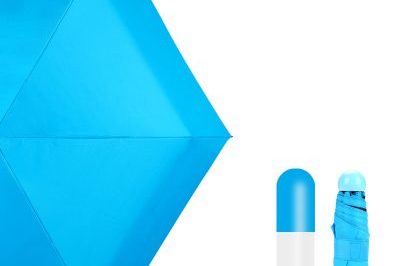 Customized Mini Sun Protection Capsule Vinyl Umbrella (4)