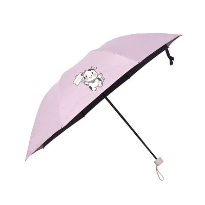 Ladies Portable Mini Folding Sun Umbrella (7)