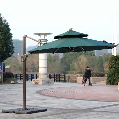 Leisure Outdoor Sunshade 3m Roman Folding Sun Umbrella (2)