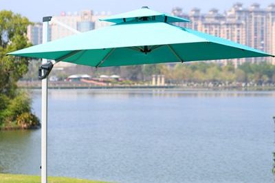 Leisure Outdoor Sunshade 3m Roman Folding Sun Umbrella (4)