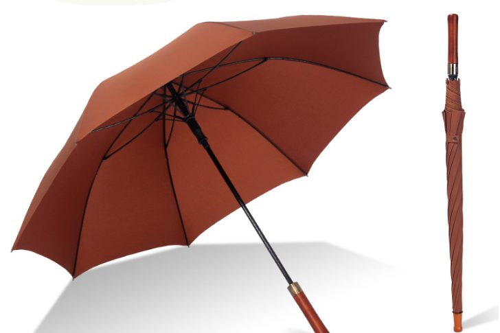 New Style Solid Wood Large Double Golf Umbrella (3)