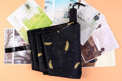 Small Fresh Sunscreen And Anti-Ultraviolet Vinyl Sunshade Umbrella (3)