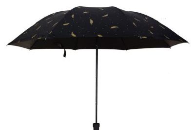 Small Fresh Sunscreen And Anti-Ultraviolet Vinyl Sunshade Umbrella (4)