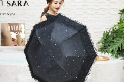 Spot Wholesale Thick Vinyl Sunscreen Umbrellas For Ladies (6)