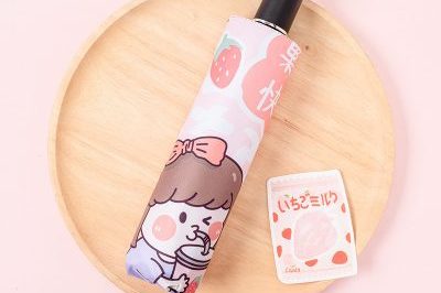 Tri-Fold Manual Vinyl Sunscreen Umbrella (4)