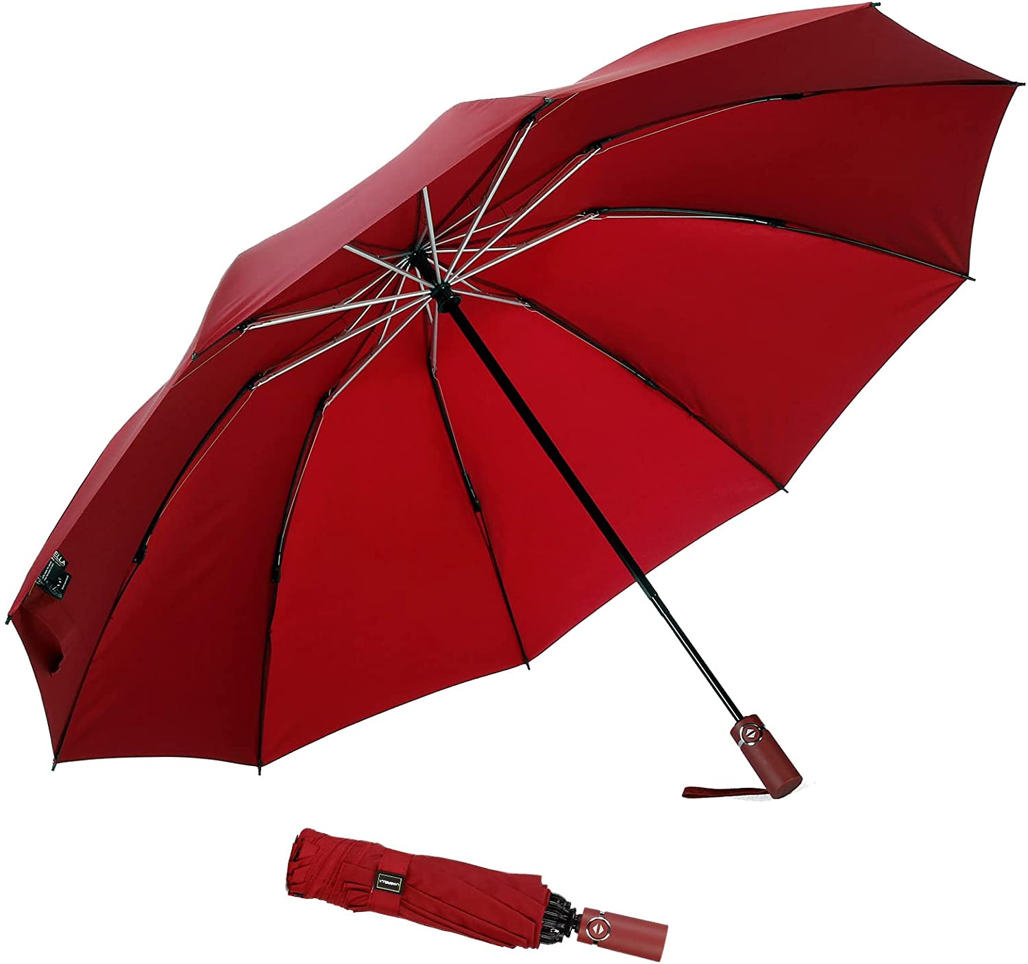 Compact Folding Reverse Windproof Travel Umbrella umbrella manufacturers