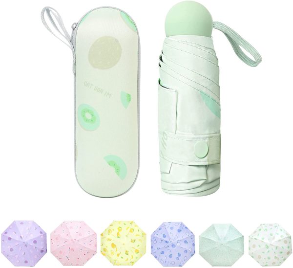 Lover Mini Windproof Folding Automatic Travel Umbrella (4)